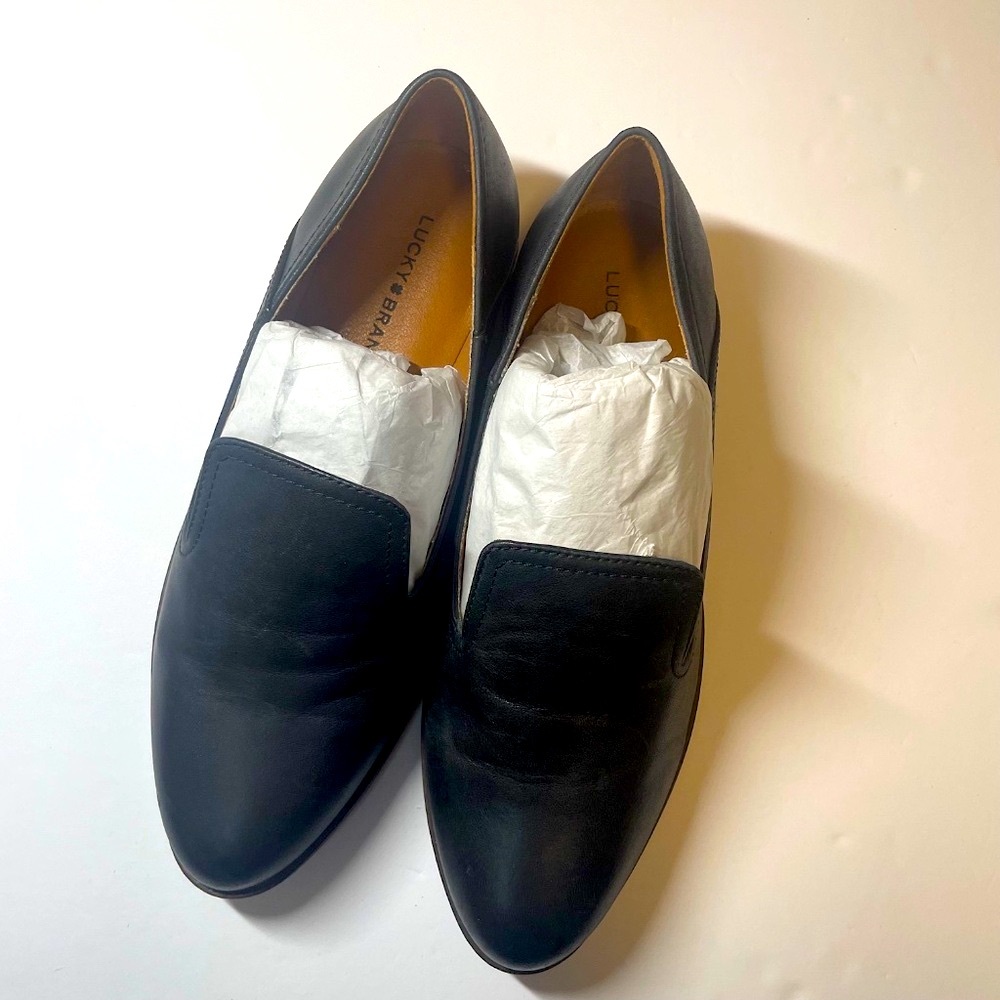 Lucky Brand Women's Cahill Black Loafers New